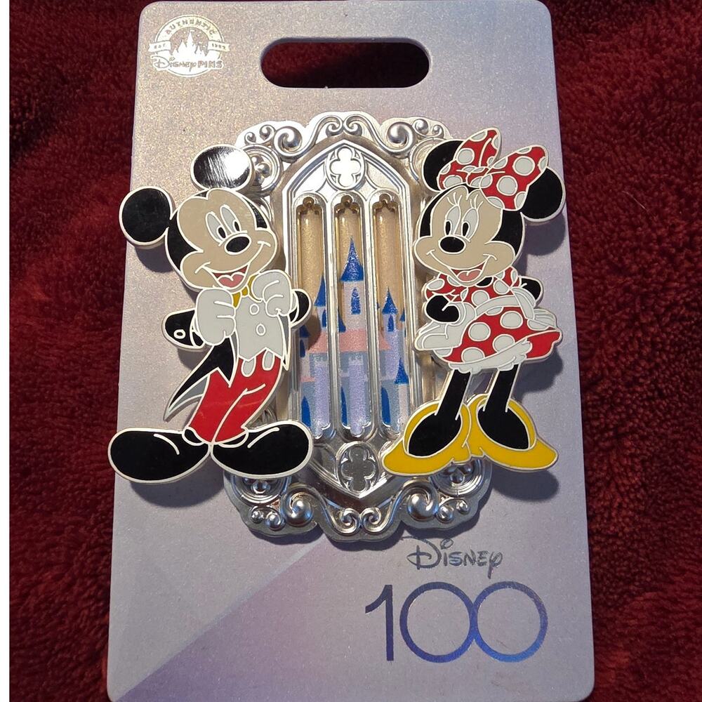 Disney Pin - Disney100 Mickey And Minnie Mouse NEW